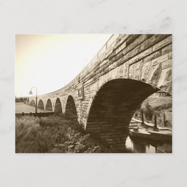 Stone Arch Bridge Postcard (Front)