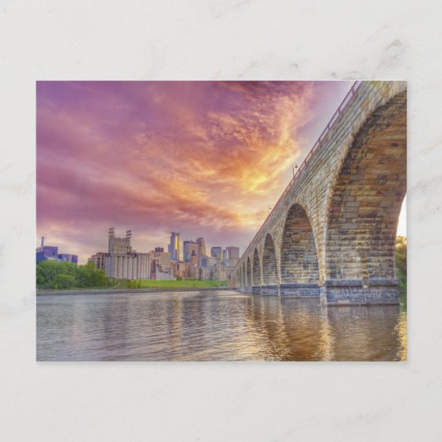 Stone Arch Bridge Postcard (Front)