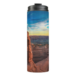 Stone arch thermal tumbler