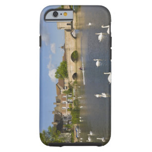 Stone arched bridge and River Ouse, St Ives, Tough iPhone 6 Case
