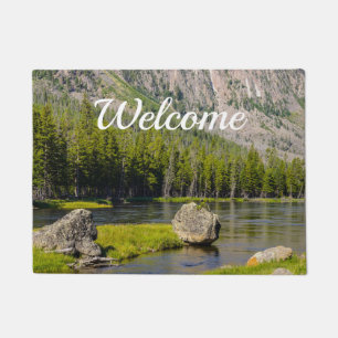 Stone At Madison River Welcome Doormat