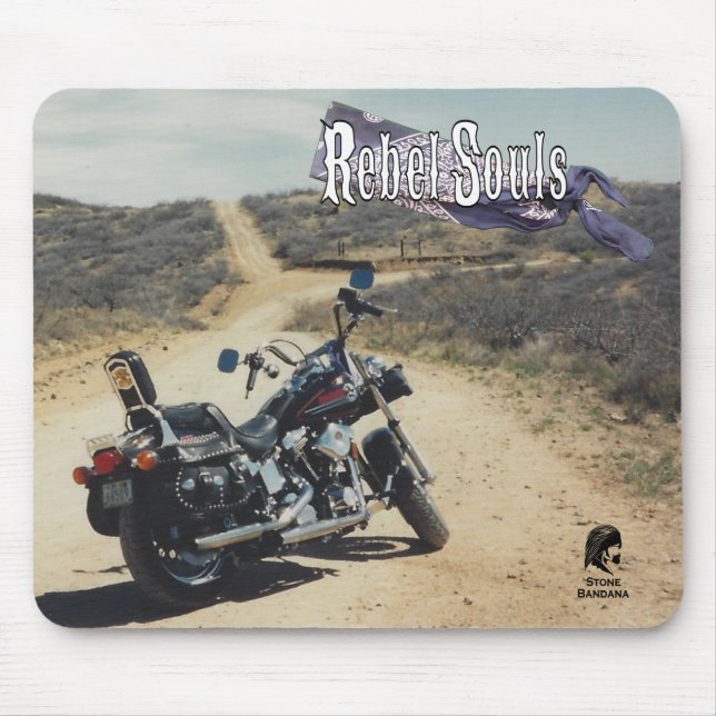Stone Bandana Rebel Souls Mousepad (Front)