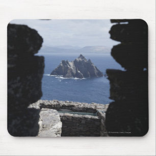 Stone Beehive Monk Huts Clochanson Skellig Michael Mouse Pad