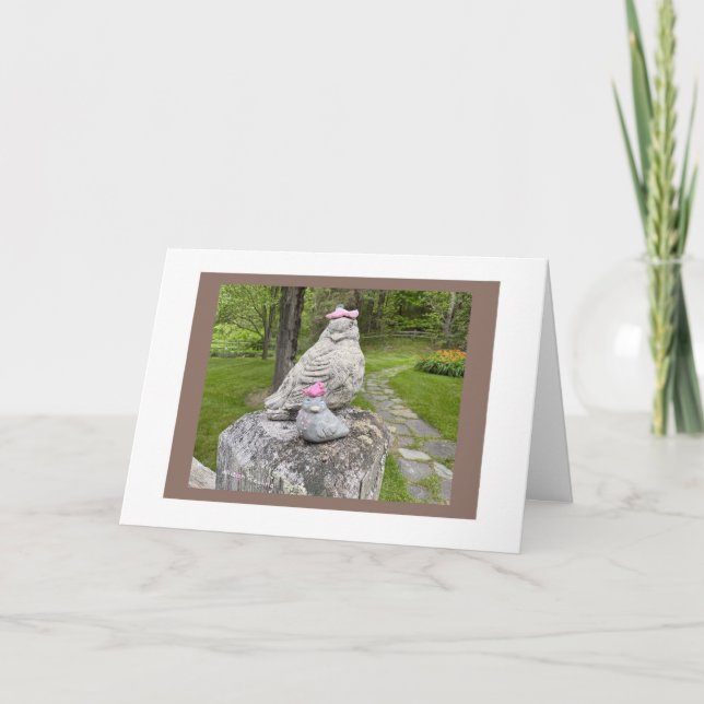 Stone Bird, Clay Bird Card (Front)