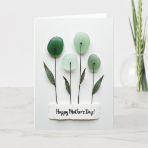 Stone Blossom Mothers Day Card