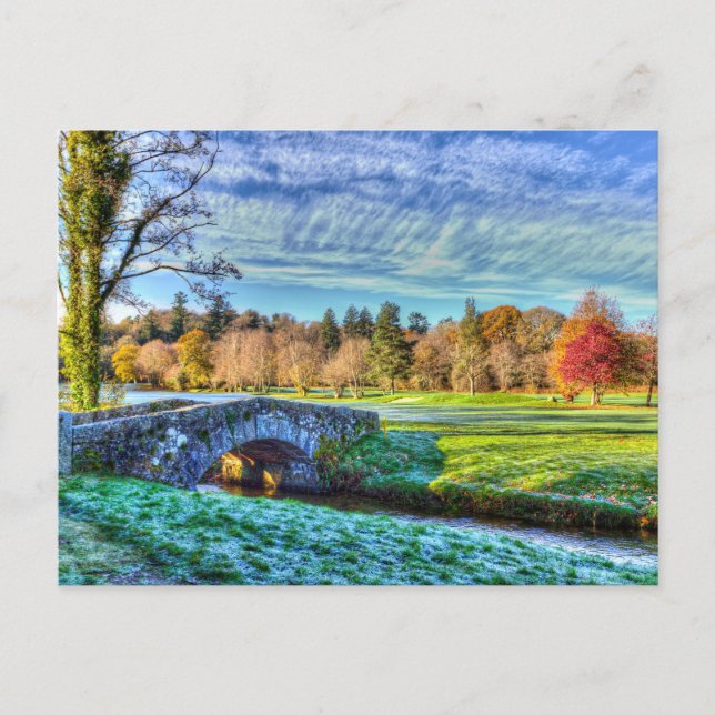 Stone Bridge Dartmoor Holiday Postcard (Front)
