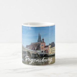 Stone Bridge in Regensburg, Germany Coffee Mug