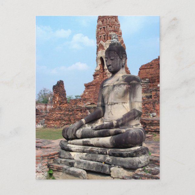 Stone Buddha Postcard (Front)