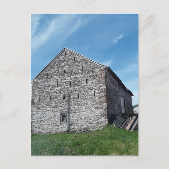 Stone Building In Ephrata, Pennsylvania Postcard (Front)