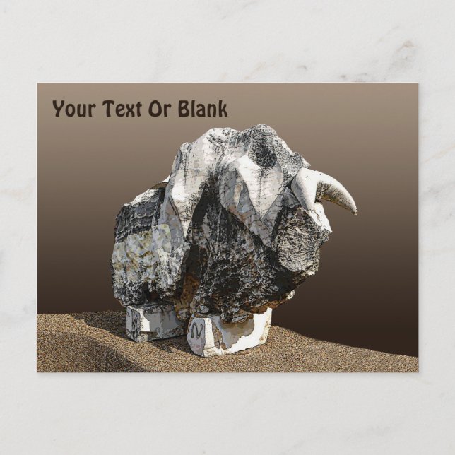 Stone Bull - Ma'alot Postcard (Front)