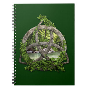 Stone Celtic Trinity Knot Notebook