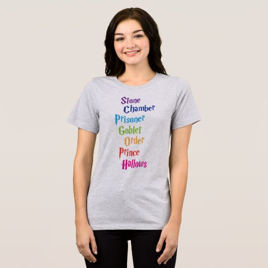 Stone Chamber Prisoner Goblet Order Prince Hallows T-Shirt