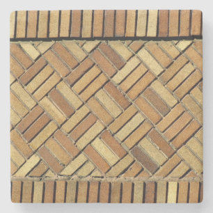 Stone Coaster - Brick Pattern
