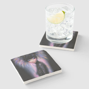 Stone Coaster Cosmic Diva Stellar Glow
