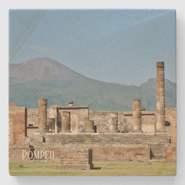 Stone Coaster Pompeii, Italy (Front)