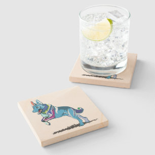 Stone Coaster with square images