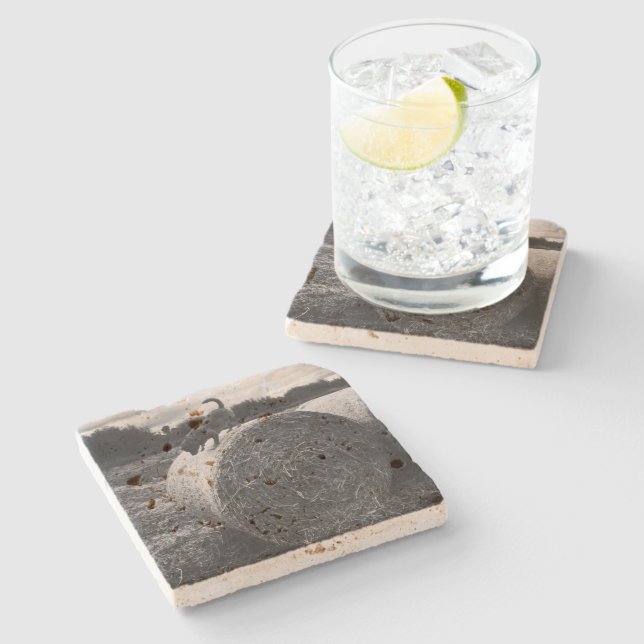 Stone Coaster with square images (Side)
