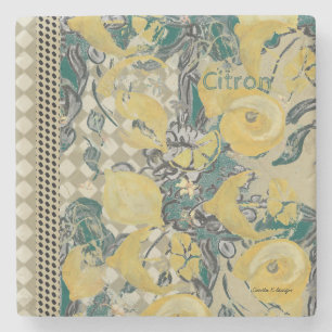 Stone Coasters Lemon