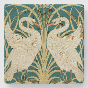 Stone Coasters Marble Art Nouveau