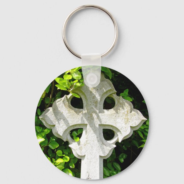Stone Cross Keyring (Front)