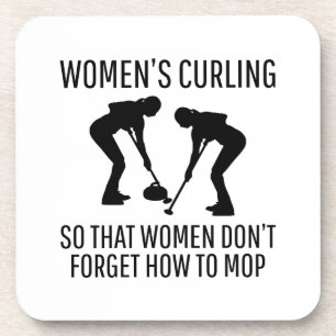 Stone Curling Winter Ice Sport Curler Coaster