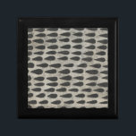 Stone - Drops Gift Box<br><div class="desc">Stone VI by Chariklia Zarris. Pattern with repeating tear-drop like shapes.</div>