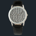 Stone - Drops Watch<br><div class="desc">Stone VI by Chariklia Zarris. Pattern with repeating tear-drop like shapes.</div>