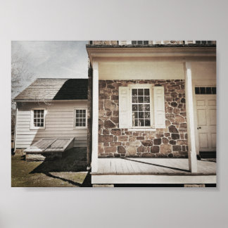 Stone Farm House Print