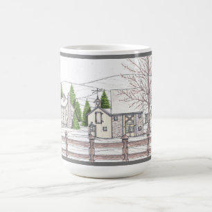 Stone Farm Winter Grey 15oz Café Mug