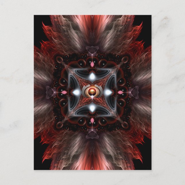 Stone Fire Flare Postcard (Front)