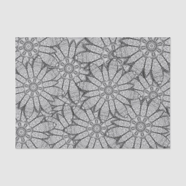 Stone Flowers Tissue Paper (Front)