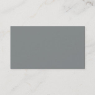 Stone Grey Personalized Grey Colour Background Business Card