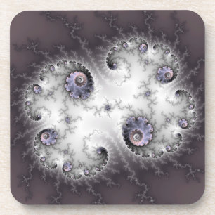 Stone Guardian - Fractal Art Coaster