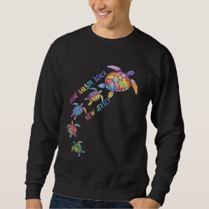 Stone Harbour Beach New Jersey Sea Turtle Lover Be Sweatshirt