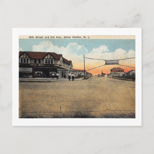 Stone Harbour, New Jersey Vintage Postcard