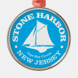 Stone Harbour (sloop) Metal Ornament