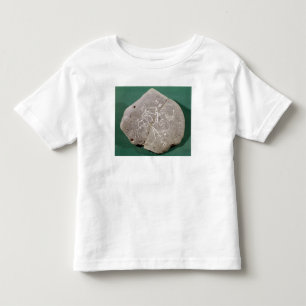 Stone inscribed with a hunter in the desert toddler t-shirt