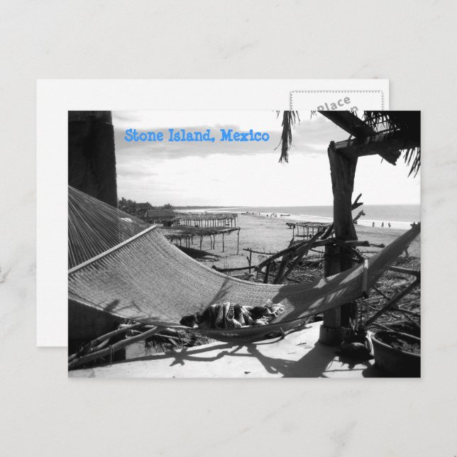 Stone Island Hammock Postcard (Front/Back)