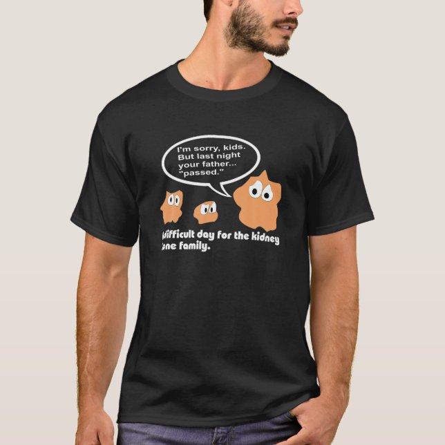 Stone Kidney Passé Drôle T-shirt (Devant)