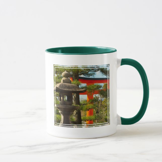 Stone Lantern and Torii Gate Mug (Right)