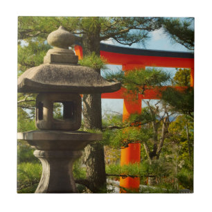 Stone Lantern and Torii Gate Tile