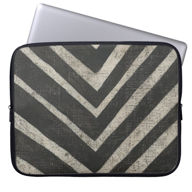 Stone - Lines Laptop Sleeve (Front)