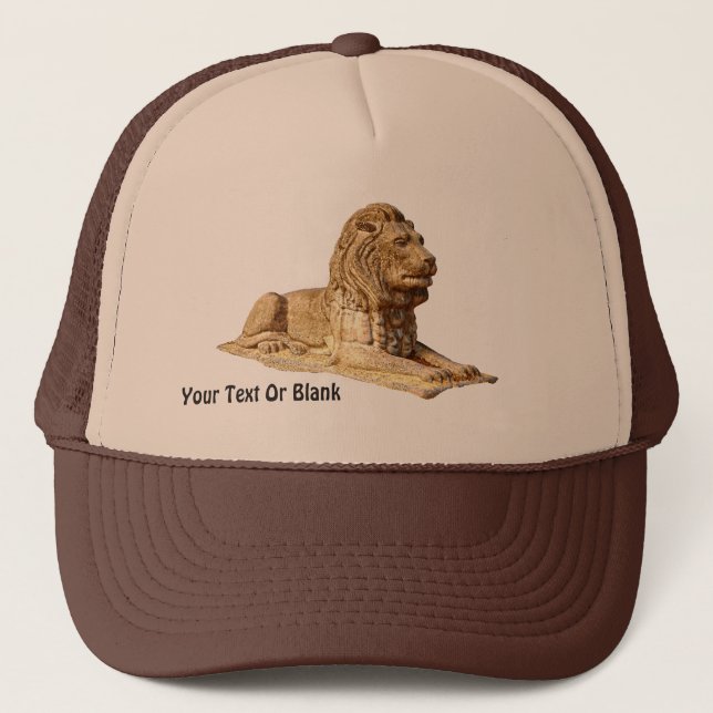 Stone Lion Trucker Hat (Front)
