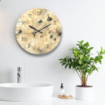 Stone Look Kitchen Wall Clocks