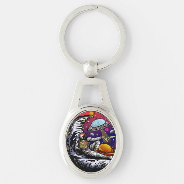 Stone Magnet Keychain (Front)
