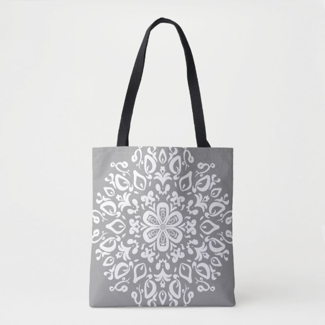 Stone Mandala Tote Bag (Front)