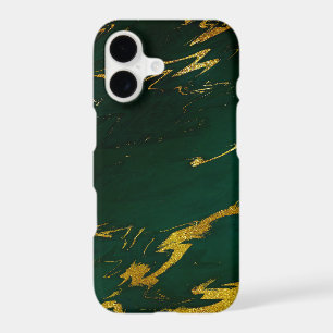 Stone Marble Emerald Gold Black iPhone Samsung