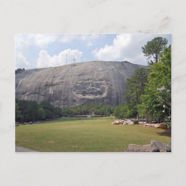 Stone Mountain Carving Stone Mountain Georgia 3 Postcard (Front)