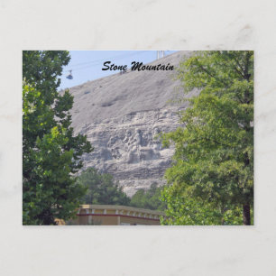 Stone Mountain Carving, Stone  Mountain Georgia Postcard