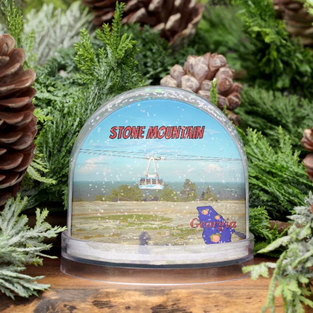 Stone Mountain GA Summit Skyride Snowglobe (Winter)